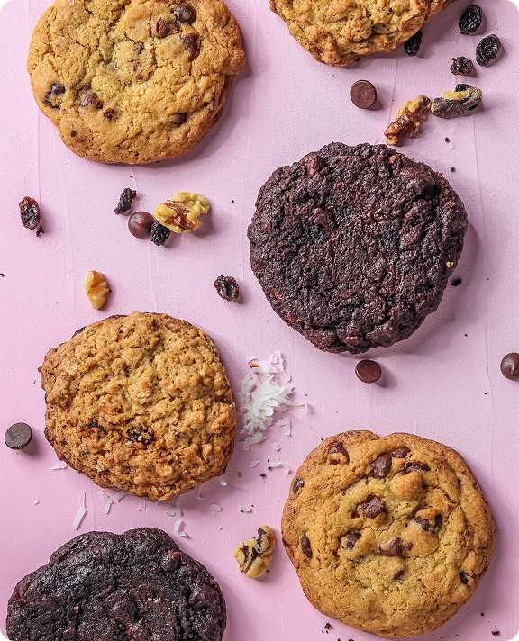 photo of oatmeal cookies